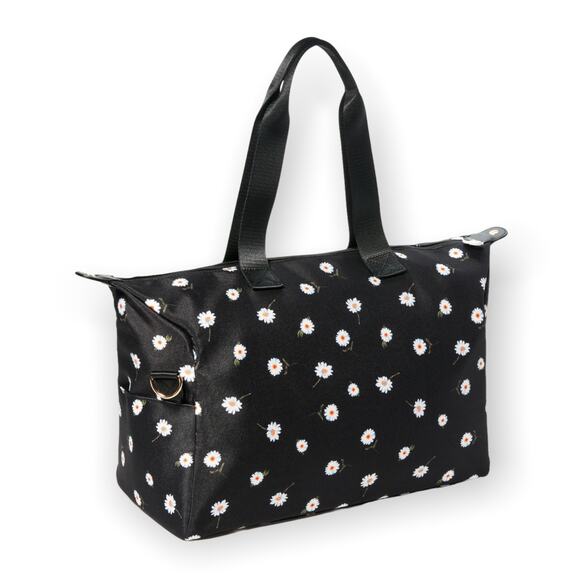 Alice + Olivia x Stacey Bendet Duffel Weekender Bag Daisy Print Ditsy Floral - Picture 4 of 4